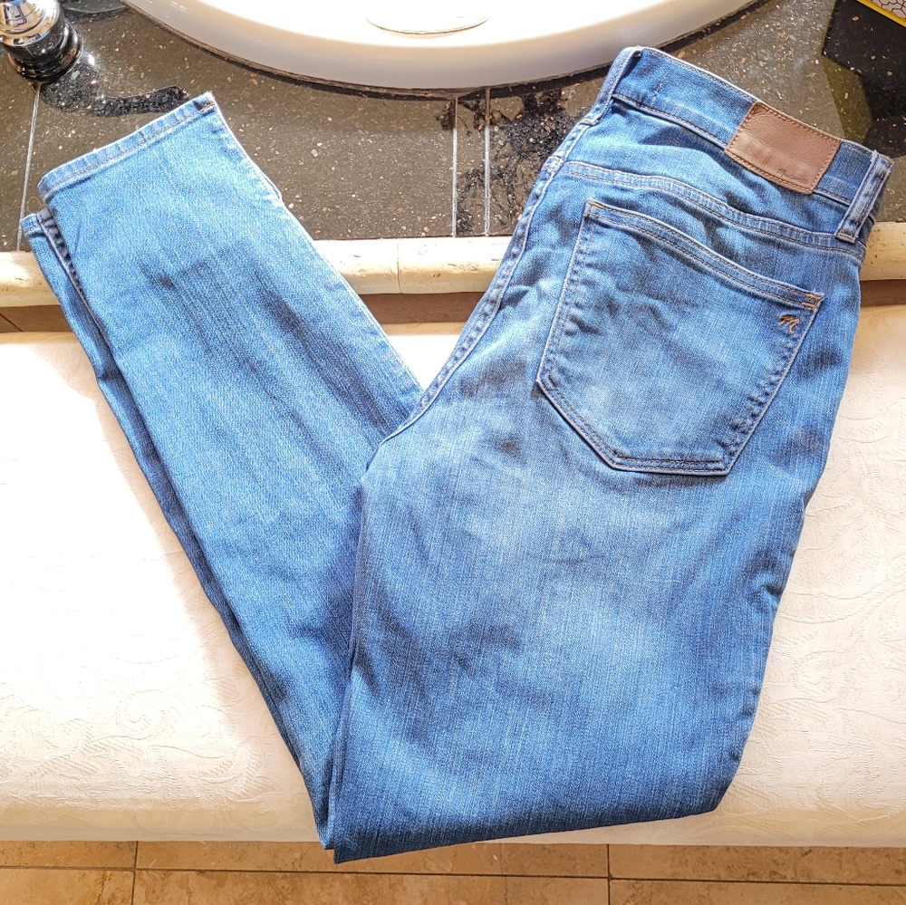 Madewell high rise skinny jeans